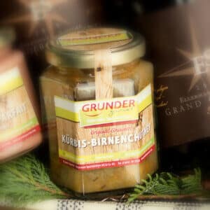 Kürbis Birnen Chutney